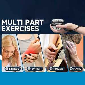 Ballon gyroscopique RS pour exercices de poignet et d'avant-bras, entraîneur de poignet et de bras, lumière LED, ballon gyroscopique pour la puissance du poignet et de l'avant-bras - Product Image 6