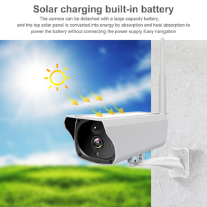 كاميرا مراقبة ذكية تعمل بالطاقة الشمسية مع واي فاي V380pro, كاميرا ذكية تعمل بالطاقة الشمسية - Product Image 4