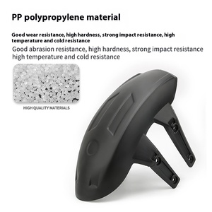 High Strength ABS Street Runner Motorcycle <strong>Fender</strong> High Performance Mudguard For Street Riding - Product Image 4
