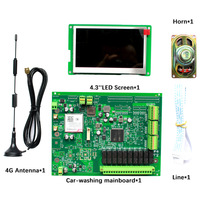Sistema de gestión y control de lavado de autos en red con tecnología de autoservicio, IoT, 4G, wifi.
