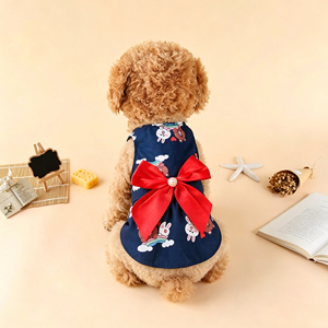 Vestido a Cuadros para Perro, Vestido de Princesa para Mascotas, Falda para Perros Pequeños y Gatos - Product Image 4