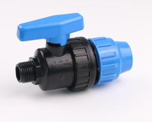 Kích Thước DN20 40 50 Kết Nối Nhanh PE Ống Nén Van Bi - Product Image 2