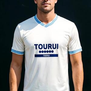 Camiseta <span class=keywords><strong>de</strong></span> Fútbol del Glasgow Rangers 2026, Personalizada, para Hombre, Corte Regular, 100% Poliéster, Secado Rápido, Transpirable, Cuello Redondo, Manga Corta - Product Image 1