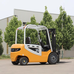 <strong>3.5</strong> <strong>Ton</strong> Environmentally Friendly, <strong>All</strong>-<strong>terrain</strong>, Compact, Narrow-aisle Electric <strong>Forklift</strong> - Product Image 1