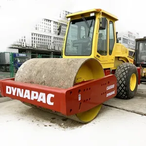 Kullanılan DYNAPAC CA6500D yol silindiri tek silindirli tekerlek satılık 90% yeni Dynapac rulo