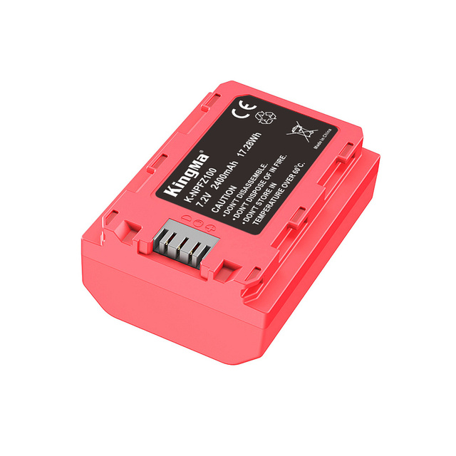 KingMa High Capacity Digital Camera Battery NP-FZ100 Lithium Rechargeable Battery for Sony Cameras