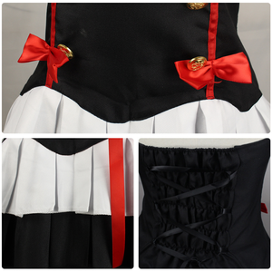 Costume d'Halloween Krul Tepes <span class=keywords><strong>Anime</strong></span> Cosplay Costume Uniformes Séraphin de la Fin Cosplay Polyester Jupe Fille En Gros - Product Image 3