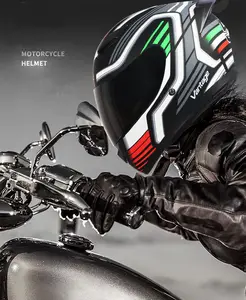 Elektrikli motosiklet nokta kask bisiklet çift lens tam kask erkekler ve kadınlar için tüm yıl boyunca