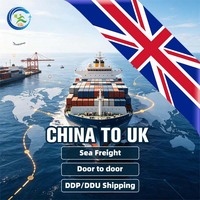 Agente de Transporte Profesional de China al Reino Unido, Londres, Servicio de Envío Marítimo y Aéreo DDP DDU con Despacho de Aduanas