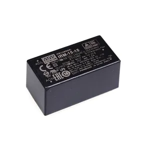 Meanwell Output 5V Open Frame IRM-15-5 3A 15W Single Dc Power Supply