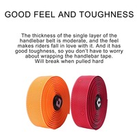 Cinta de Manillar para Bicicleta de Carretera ODI, Cómoda, Antideslizante, de PU/EVA, Absorbente de Impactos, Accesorios para Bicicleta