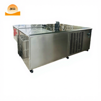 Machine de fabrication de glace industrielle en saumure Fabricant de glace Bar Machine de fabrication professionnelle de blocs de glace