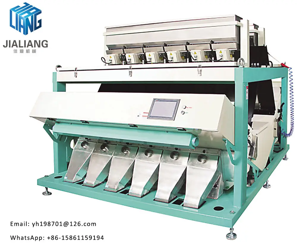 rice CCD camera color sorter machine for rice sorting machines price