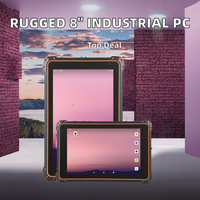 Tablet PC Industrial Resistente de 8 Pulgadas, Android 13, IP67, Resistente al Agua, al Polvo y a los Golpes, NFC, RFID 2D, Batería de Gran Capacidad
