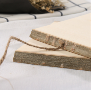 Decoración de la Casa de la puerta de madera signos divertido signos de madera en blanco de madera - Product Image 3