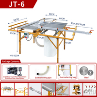 Machines à bois combinées Scies à panneaux portables Scies à bois à glissière Scies circulaires de table 3 en 1