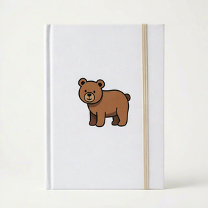 Cuaderno Personalizado con Impresión Ecológica, Papel B5, Tapa Dura de Lino, Encuadernación Cosida, Cubierta Lisa, Diario de Salud y Bienestar - Product Image 1
