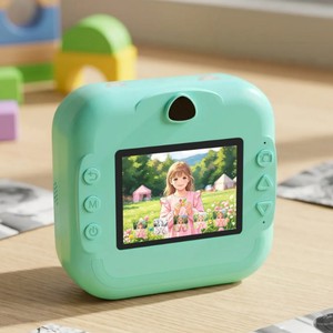 Appareil <span class=keywords><strong>photo</strong></span> instantané à commande vocale pour enfants, écran 2,4 pouces, mini-imprimante thermique IA, enregistrement <span class=keywords><strong>photo</strong></span> et vidéo, cadeau pour enfants - Product Image 4