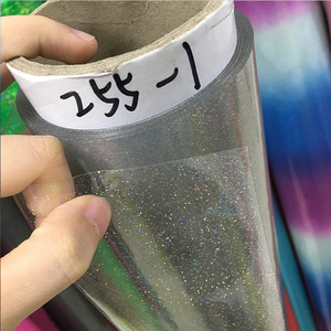 Bán buôn tùy chỉnh mềm <span class=keywords><strong>PVC</strong></span> long lanh cán phim độ ẩm bằng chứng cho Túi Giày bút chì trường hợp quần áo vật liệu - Product Image 6