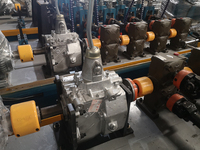 Machine pour la fabrication de tuyaux, livraison gratuite, fer et cuivre, supports filetés en acier galvanisé