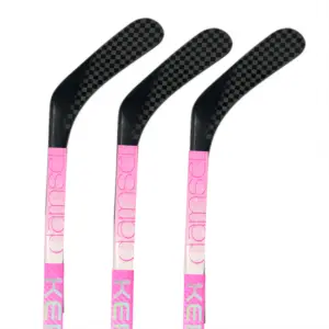 Bâton de hockey personnalisé en bois léger Porte-clés manipulant une extension de bâton de hockey en carbone Bâton de hockey en plastique Proto R