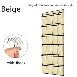 24 Túi Không Dệt Cloest Tổ Chức Nhiệm Vụ Nặng Nề Giày Vớ Mũ Hộp Trường Hợp Không Thấm Nước Treo Chìa Khóa Điều Khiển Từ Xa Lưu Trữ Túi - Product Image 5