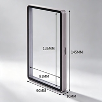 Étui de protection magnétique personnalisé pour cartes gradées PS, en plastique transparent, double face, pour cartes à collectionner, affichage transparent 10 mm