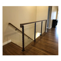 CBMmart Rampe de câble personnalisée Balustrade de balcon Rampes d'escalier Rampe de pont Rampe d'extérieur Systèmes de garde-corps de câble montés en surface