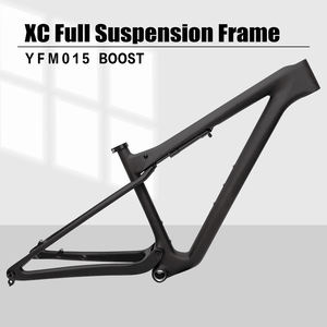 Hot Epic <span class=keywords><strong>29</strong></span> XC Suspensión completa Marco <span class=keywords><strong>de</strong></span> fibra <span class=keywords><strong>de</strong></span> <span class=keywords><strong>carbono</strong></span> <span class=keywords><strong>MTB</strong></span> con horquilla BSA <span class=keywords><strong>de</strong></span> 110mm Viaje 215*35mm Amortiguador trasero y eje pasante 148*12mm - Product Image 3