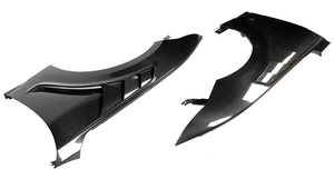 ใหม่ PRO)ML-4291 <span class=keywords><strong>4x4</strong></span> ผ้า 3K ปี 2024-2025 สำหรับ <span class=keywords><strong>Mustang</strong></span> <span class=keywords><strong>Mach</strong></span>-<span class=keywords><strong>E</strong></span> S650 2.3 Base/GT ชุดบังโคลนคาร์บอนแห้งทดแทน (ชุด 2 ชิ้น) - Product Image 6