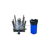 Kustom kualitas tinggi plastik tekanan Hydraulic Ulis pemurni air cetakan rumah Filter Inline