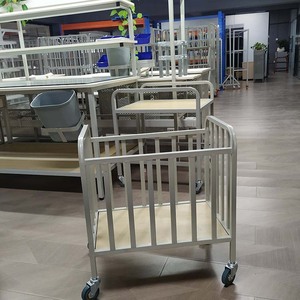 Stellen Sie ein Stoffregal neben die Nähmaschine Zaun Auto Stoffregal Metallregal Wagen Stoff Vierrädrigwagen Stoff - Product Image 2