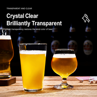 Verre à bière créatif grande capacité pour bière de blé, IPA, bière artisanale et pression, pour bar à domicile, pub, taverne, restaurant, logo personnalisé, vente en gros