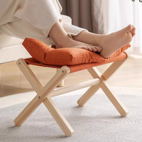 Petit tabouret, coussin de canapé pour salon, repose-pieds, tabouret, chaise pliante moderne, tabouret pliant, tabouret pour changer de chaussures