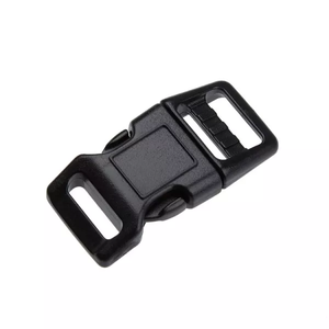 Hebilla de Liberación Lateral Ajustable AT505-012-NLFM, Deslizador Cuadrado de Plástico de Color, Nuevas Hebillas de Plástico Seguras con Bloqueo para Equipaje y Mochilas - Product Image 1