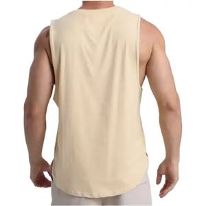 Custom tank Top <b>Men</b> <b>Singlet</b> Sports Blank Blue Gym Fitness tank Top - Product Image 4