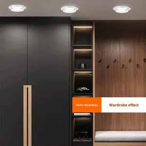 Sang trọng Led Downlight cho nhà phòng khách quang phổ đầy đủ Anti-Glare trần ánh sáng mặt dây chuyền hành lang lõm nhôm trong nhà - Product Image 4