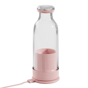 휴대용 미니 전기 USB 무선 블렌더, 스테인리스 스틸 칼날, 350ML 용량, 야외 및 RV용 핸드헬드 쥬서 - Product Image 6
