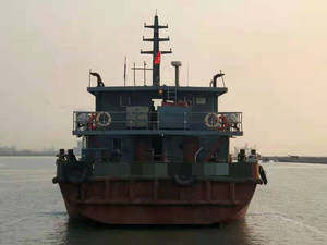 เรือบรรทุกโคลน550m เหล็กแบบแยกสำหรับโครงการขุดลอกแม่น้ำคลองแบบกำหนดเอง - Product Image 2