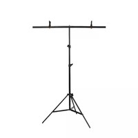 Kit de support de fond de studio photo vidéo avec 3 décors en mousseline 100% coton