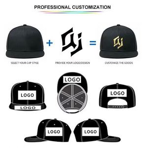 Gorra Deportiva de 5/6 Paneles de Alta Calidad al por Mayor, Diseño Personalizado, Logotipo Bordado en 3D, Gorra Hip Hop, Gorra Snapback para Hombre - Product Image 2