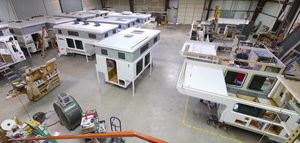 Glisser dans la boîte Pick up Truck Camper 4x4 Camping Caravan Flatbed Truck Bed Body Slide on Camper 10ft - Product Image 6