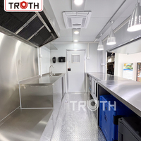 Kiosque à pizza mobile Truth Mobile, camion de restauration avec cuisine complète, four à pizza, remorque de restauration mobile entièrement équipée