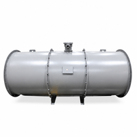 Ventilateur d'extraction de fumée axial à haut rendement avec conception à roue pour systèmes de ventilation d'urgence industriels