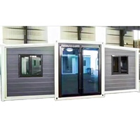 37m2 Minuscule Portable Modulaire Jardin Logement Villa Pliable Intelligent Préfabriqué Conteneur Maison