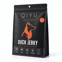 Sacs d'emballage personnalisés pour aliments pour animaux de compagnie, pochettes à fond plat pour nourriture pour chiens, nourriture pour chats, friandises pour animaux, emballage pour collations