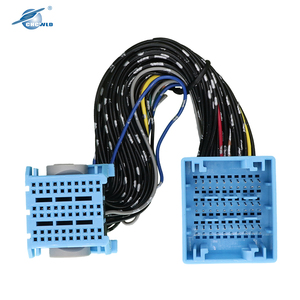 Fabrika özelleştirilmiş 60 Pin araba <span class=keywords><strong>Stereo</strong></span> radyo çalar iso kablo demeti molex konnektör fişi otomotiv kablosu meclisi - Product Image 2