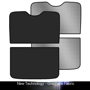 ม่านบังแดด <span class=keywords><strong>Tesla</strong></span> <span class=keywords><strong>Model</strong></span> Y รุ่นพิเศษ ผ้ากราฟีนสองชั้นแท้ ให้ความเย็นยาวนาน ไม่หย่อนคล้อย - Product Image 4