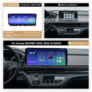 <span class=keywords><strong>Mejor</strong></span> <span class=keywords><strong>Precio</strong></span>, <span class=keywords><strong>Reproductor</strong></span> Multimedia para Auto con Carplay Inalámbrico Android 13 de 12.3 Pulgadas para Honda ODYSSEY 2022-2024, GPS Estéreo para Auto - Product Image 3