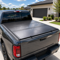 Ventes directes usine : Couvre-benne rigide tri-pliant à profil bas pour pick-up Ram Tacoma Dmax L200 Frontiner Silverado F150